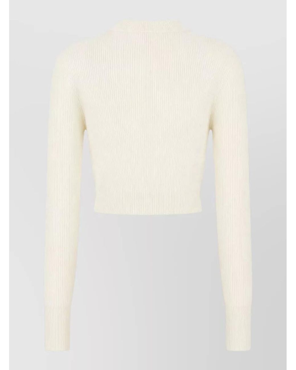 Malo White Cashmere Sweatshirt