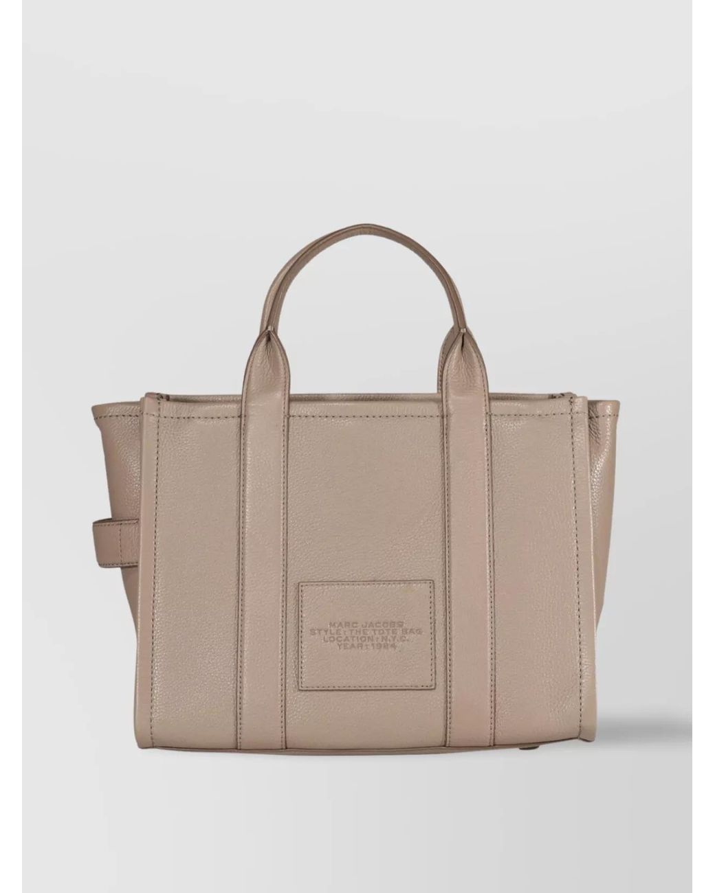 Marc Jacobs Natural Removable Strap Medium Tote Bag Top Handles