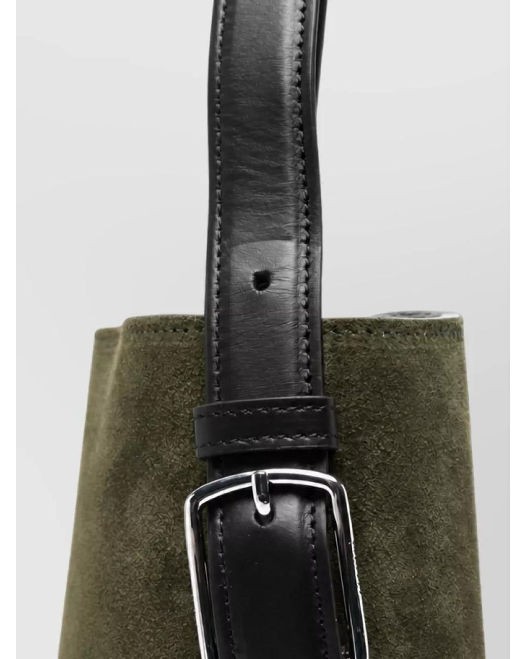 Coperni Green Na Leather Bucket Bag