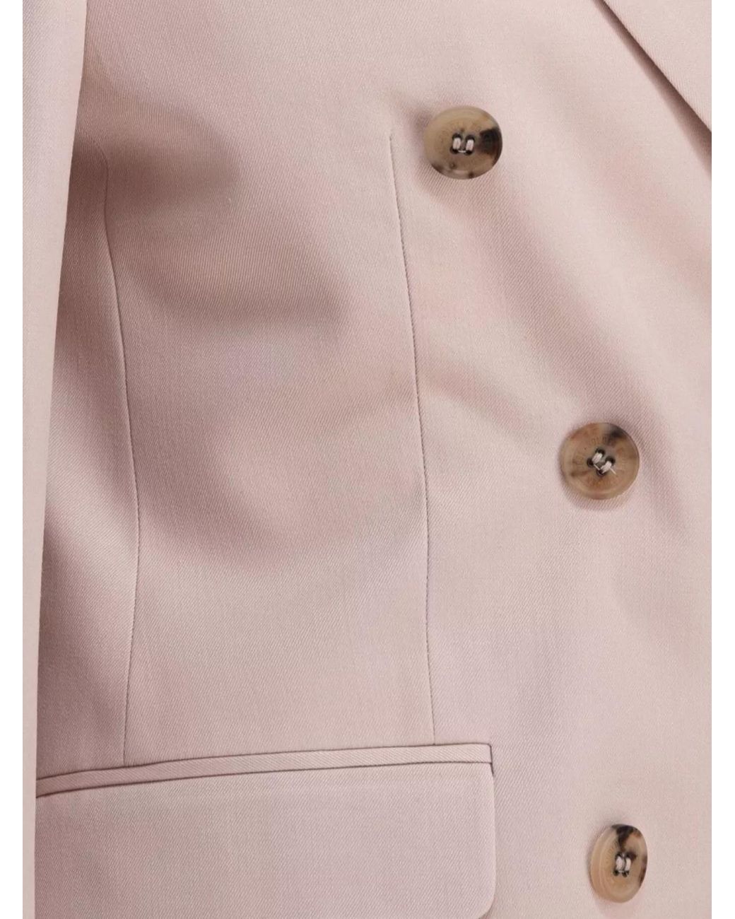 Golden Goose Deluxe Brand Pink Double-Breasted Blazer