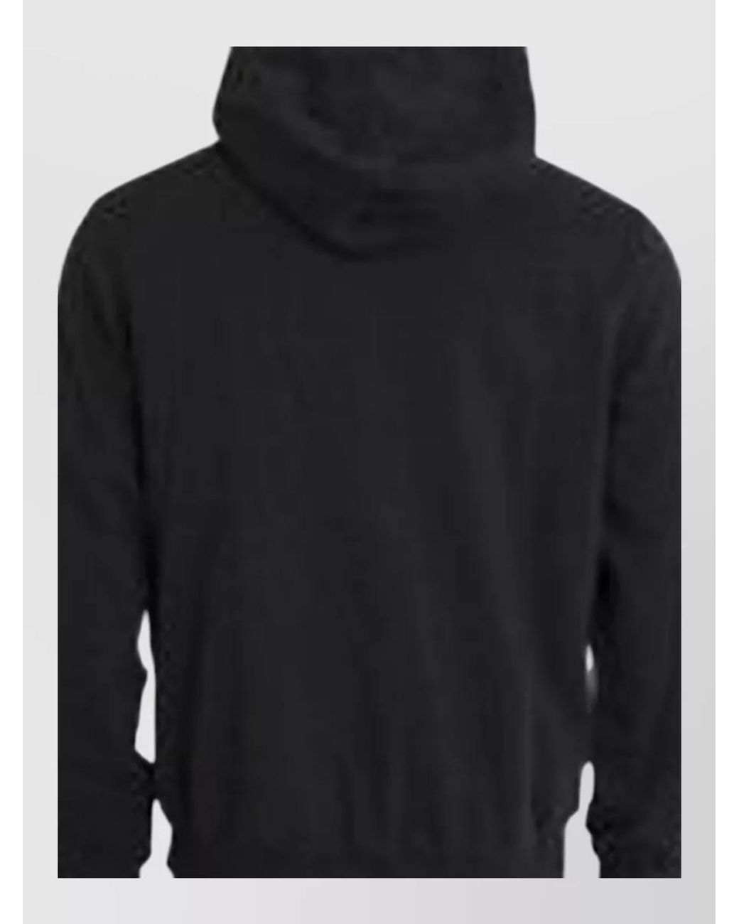Dolce & Gabbana Black Silk Long-Sleeve Sweater