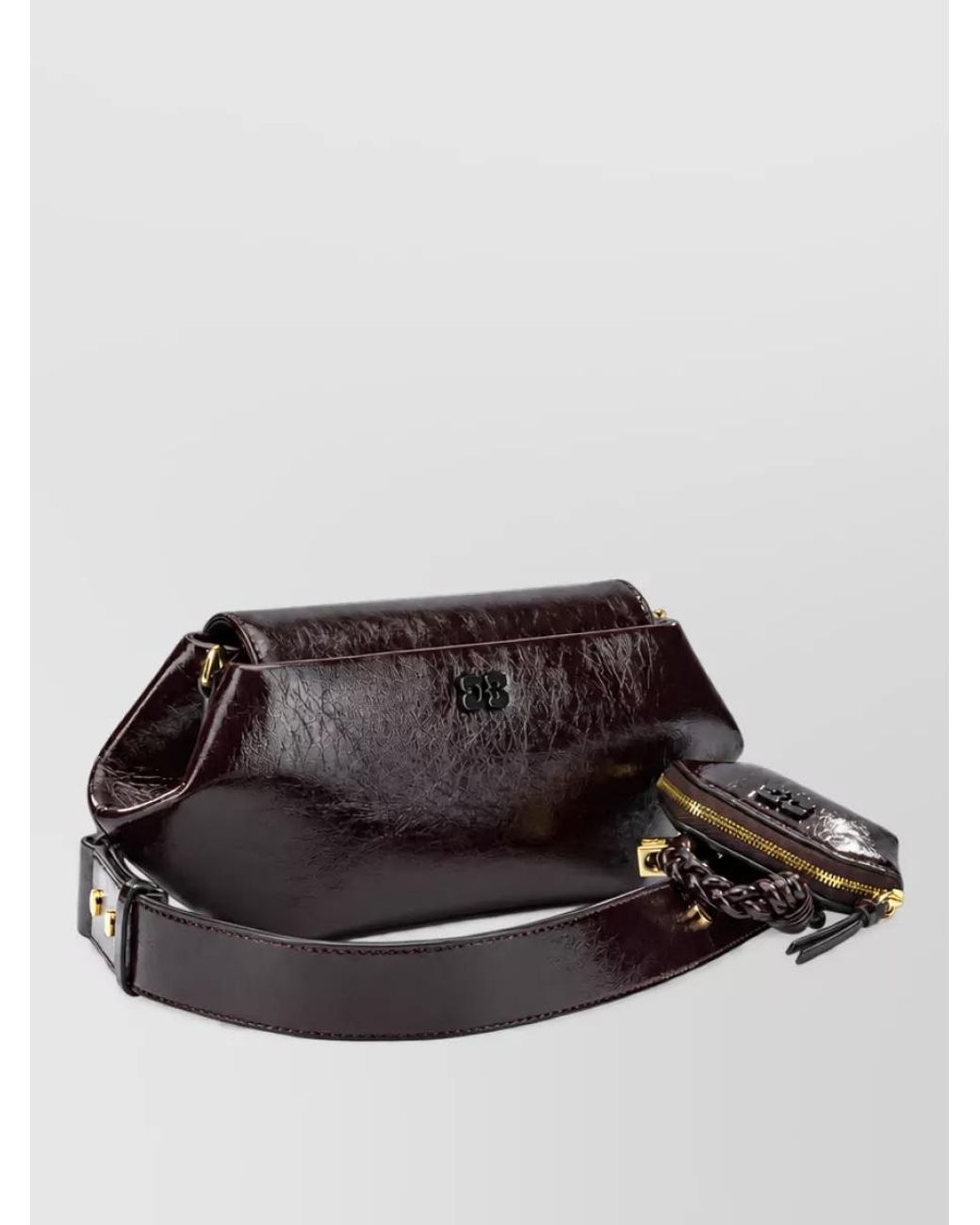 Ganni Brown Bou Belt Bag
