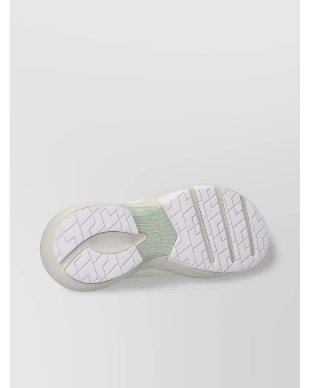 Lanvin White Mesh Sneakers