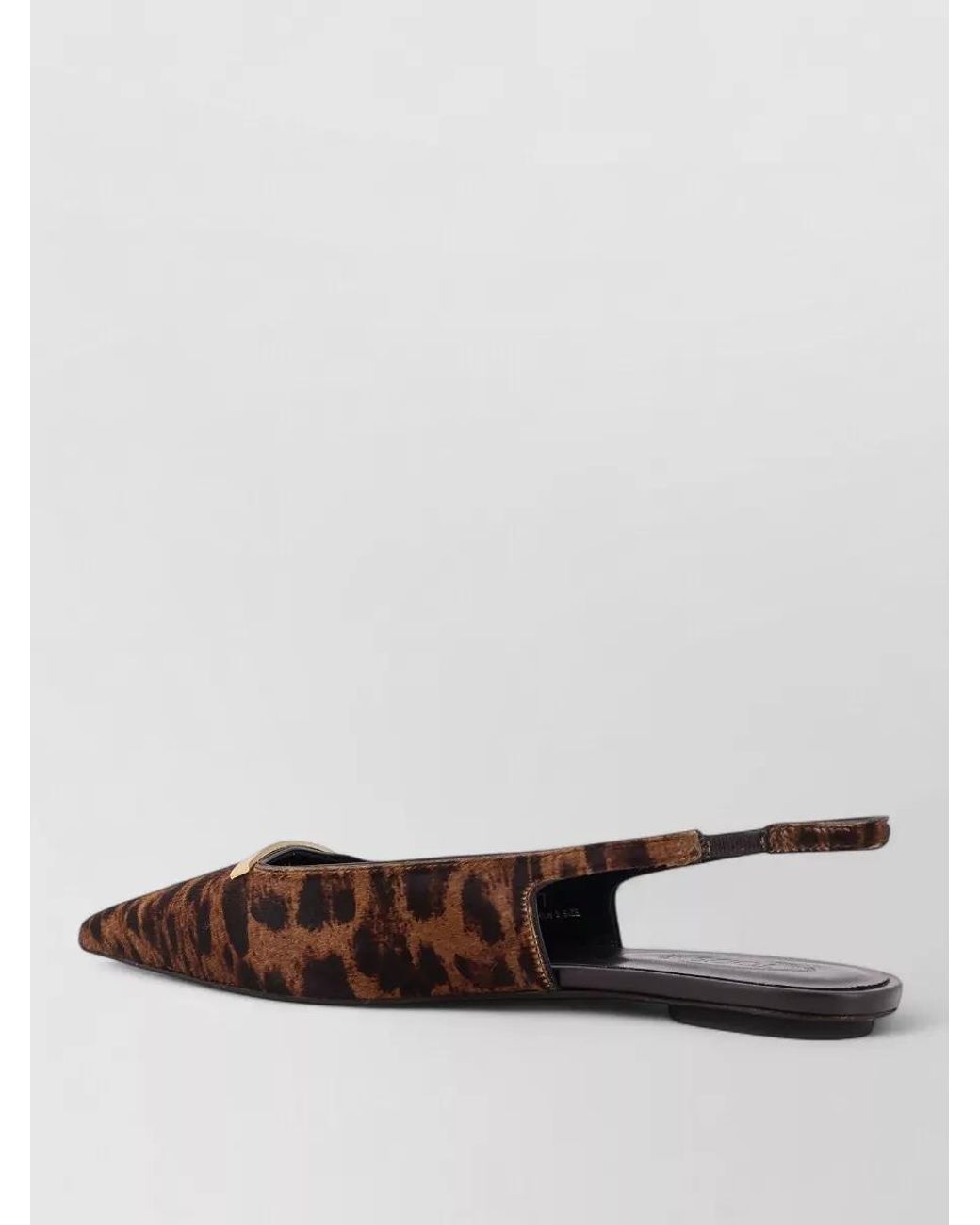 Tod's Multicolor Pony Hair Leather Ballerina Flats