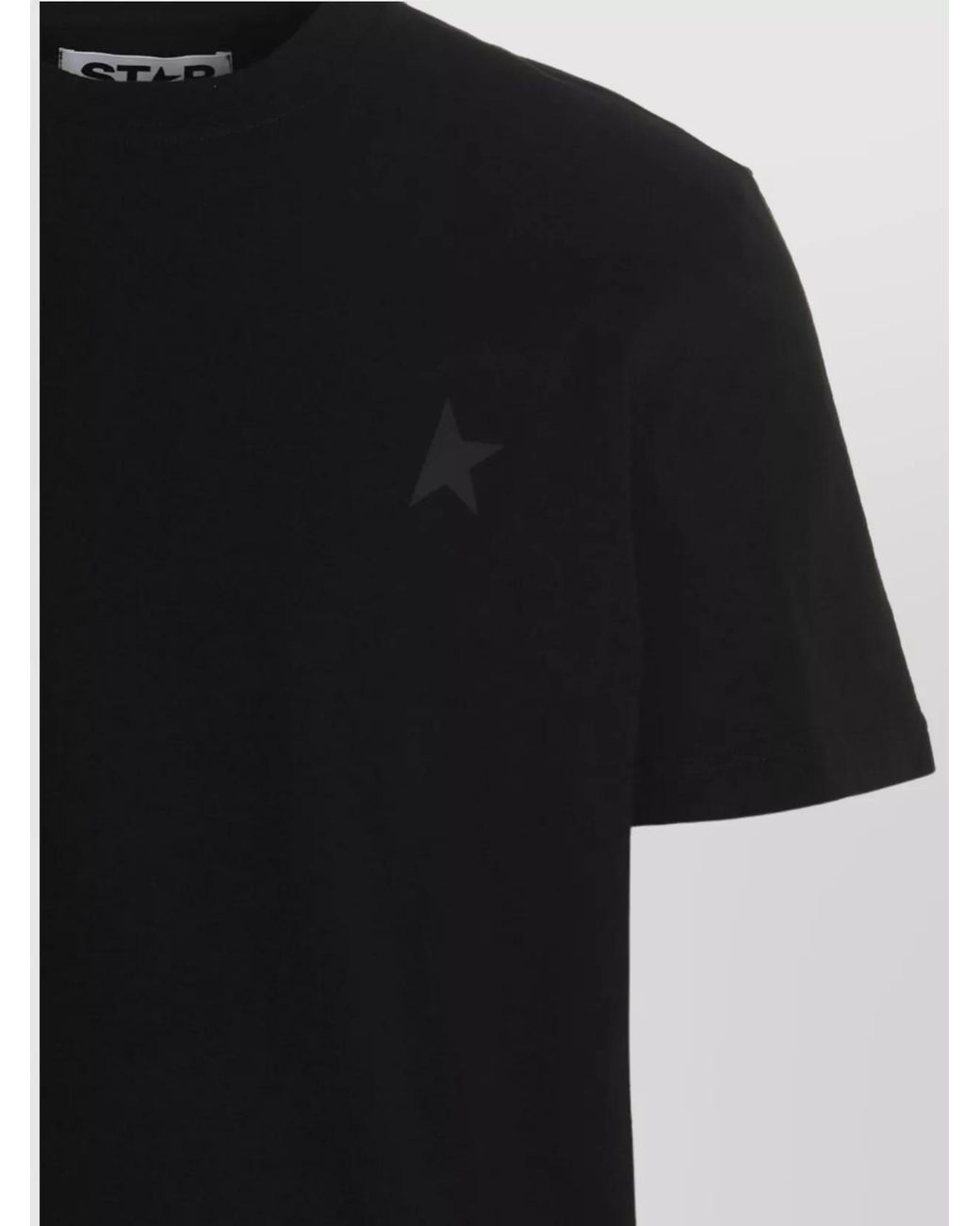 Golden Goose Deluxe Brand Black Logo T-Shirt for men