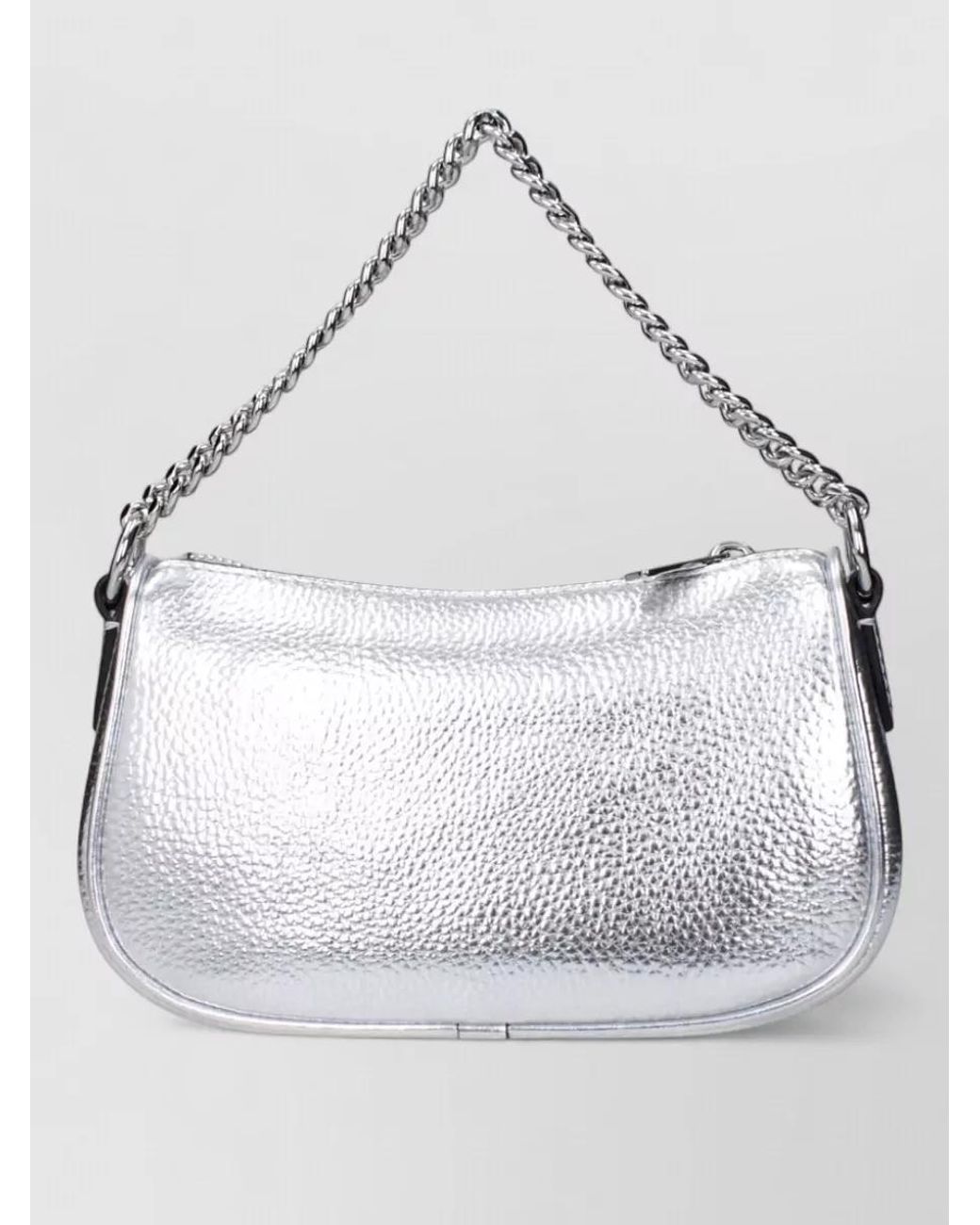 Michael Kors White Na Leather Clutch Bag