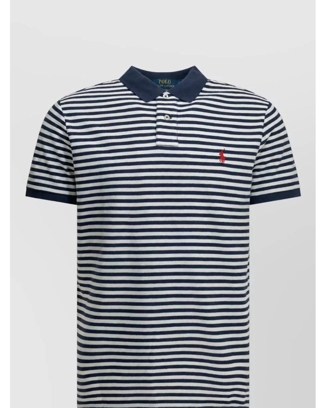 Polo Ralph Lauren Blue Cotton Polo Shirt for men