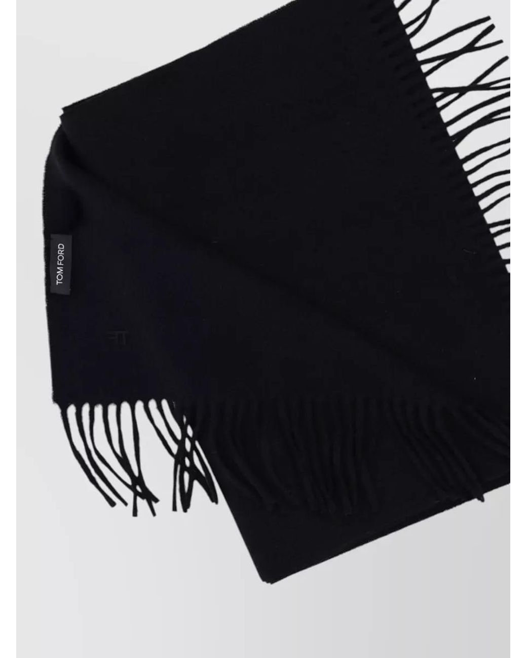 Tom Ford Black Cashmere Scarf for men