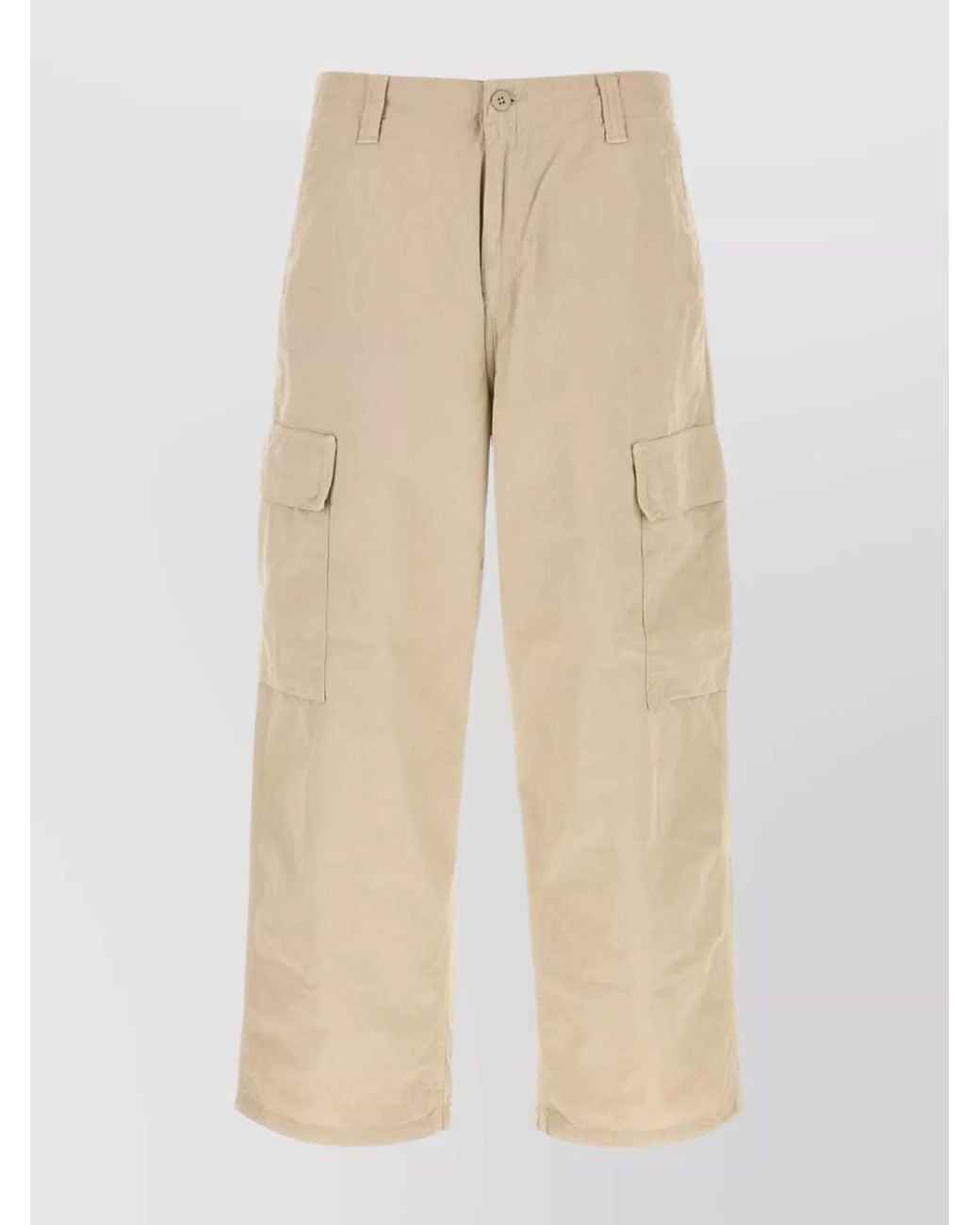 Carhartt Natural Cotton Straight-Leg Cargo Trousers for men