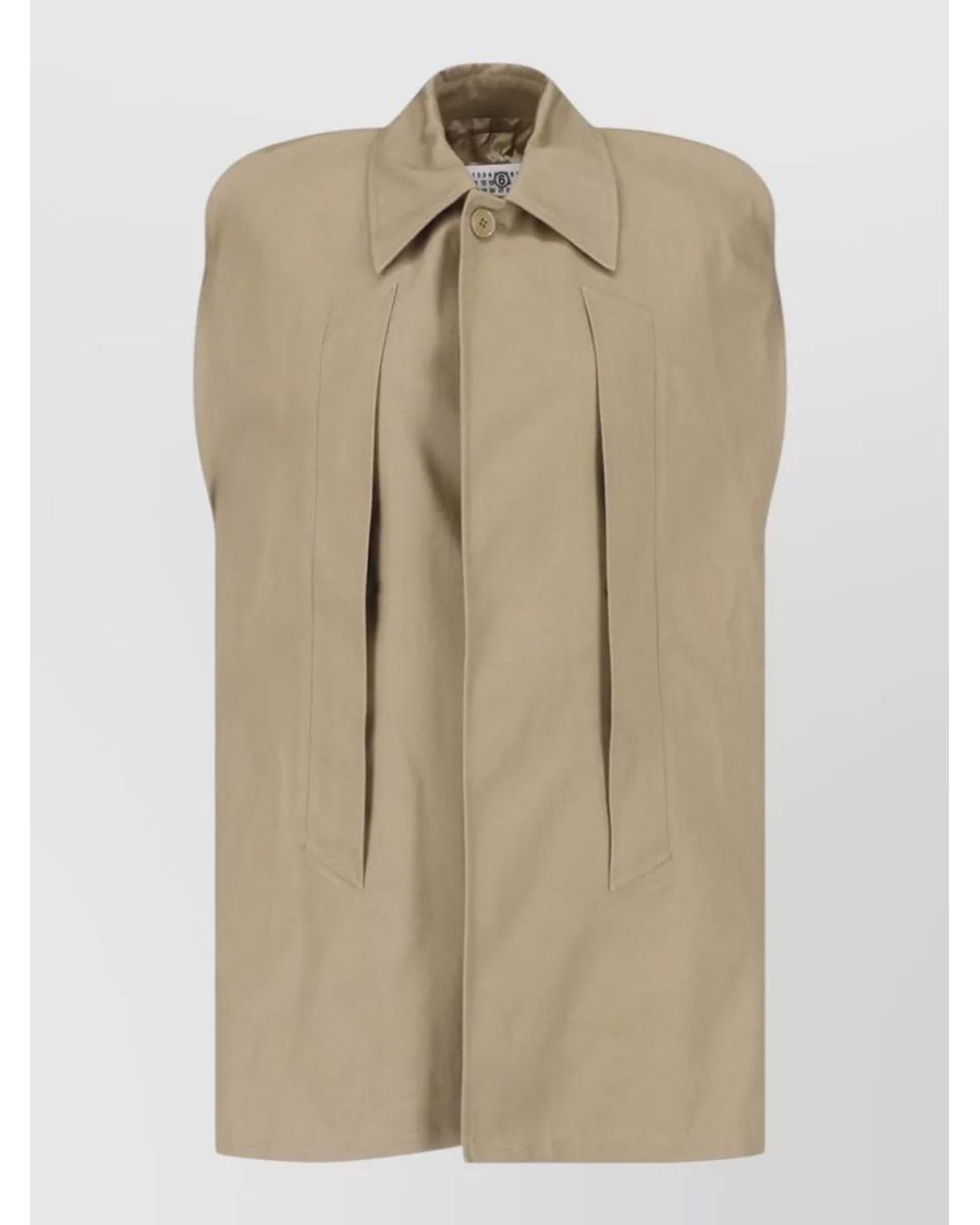 MM6 by Maison Margiela Natural Cotton Cape