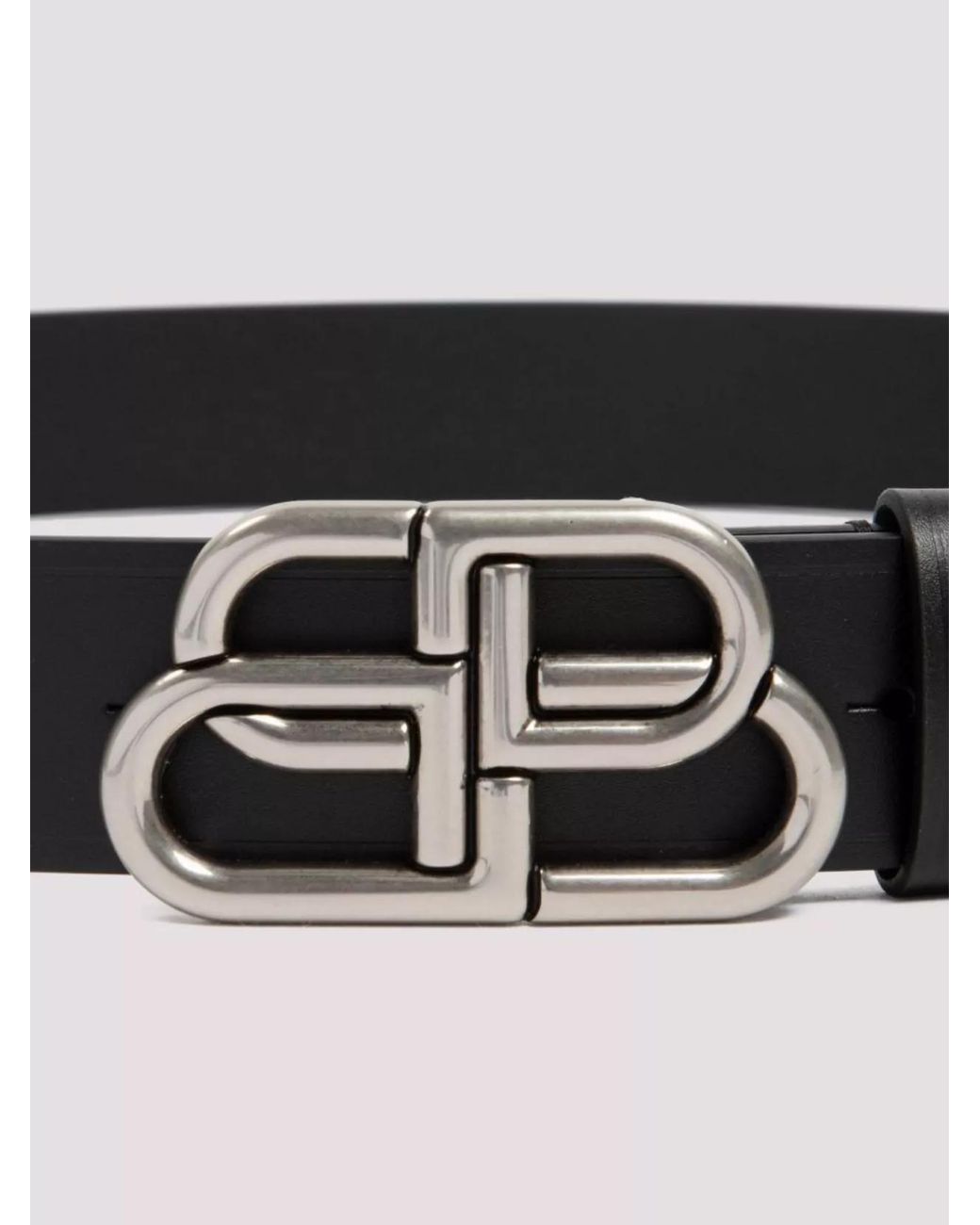 Balenciaga Brown Leather Belt for men