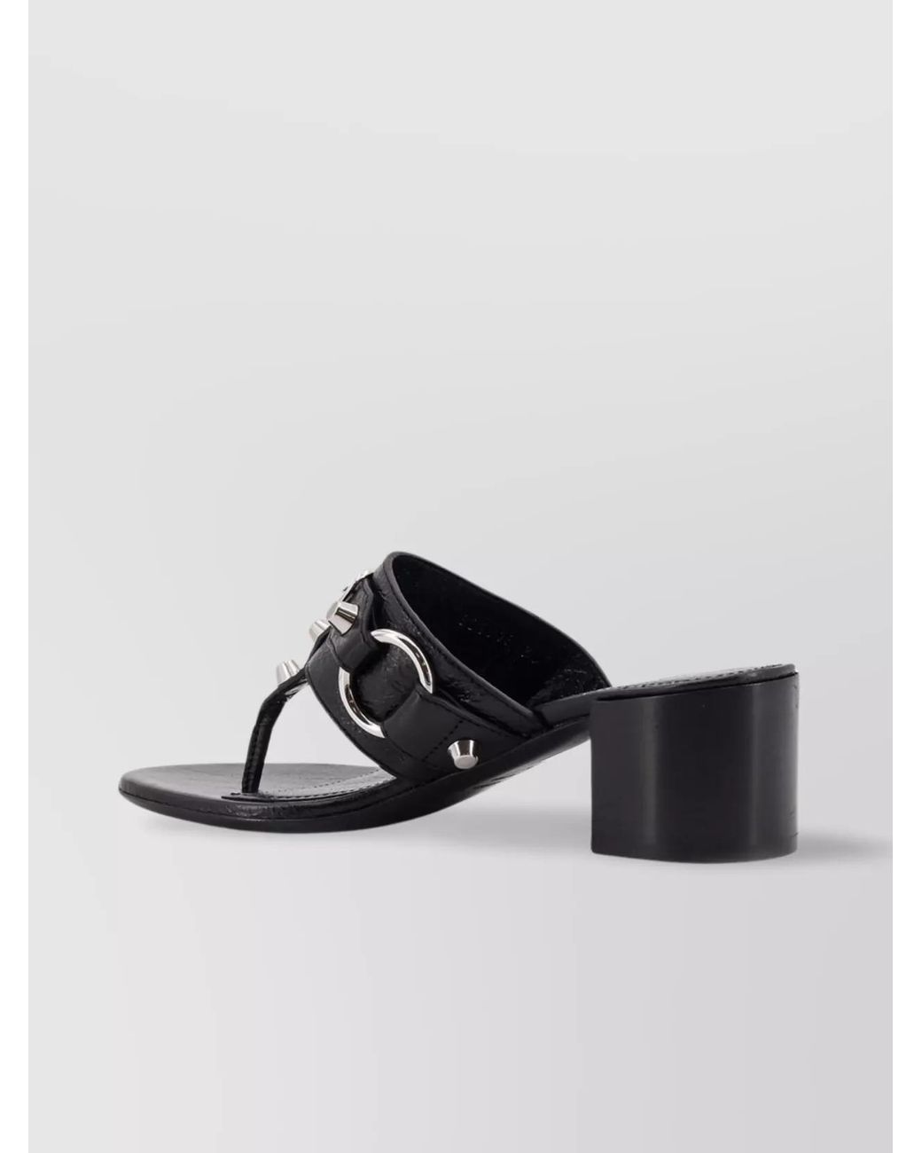 Balenciaga Multicolor Leather Heeled Sandals