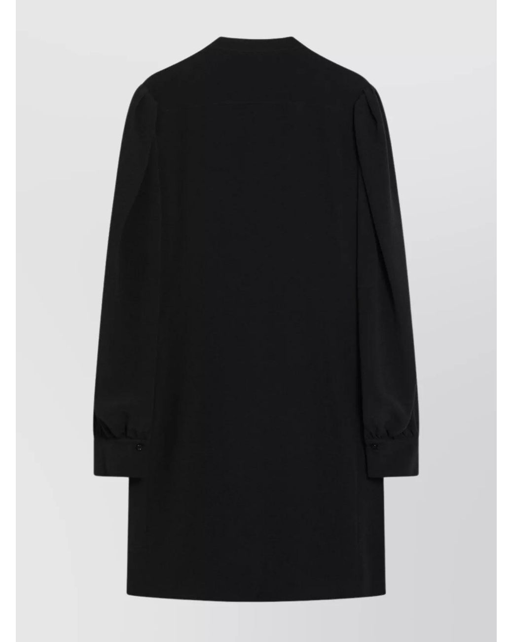 Chloé Black Silk Knee-Length Dress