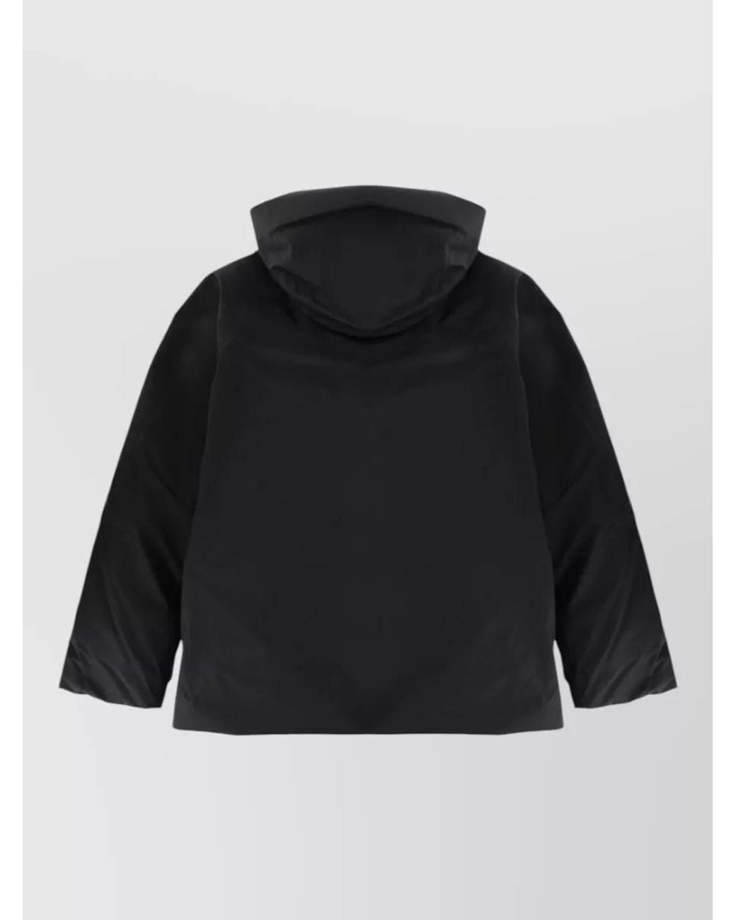 Veilance Black Down Relaxed Fit Puffer Jacket for men