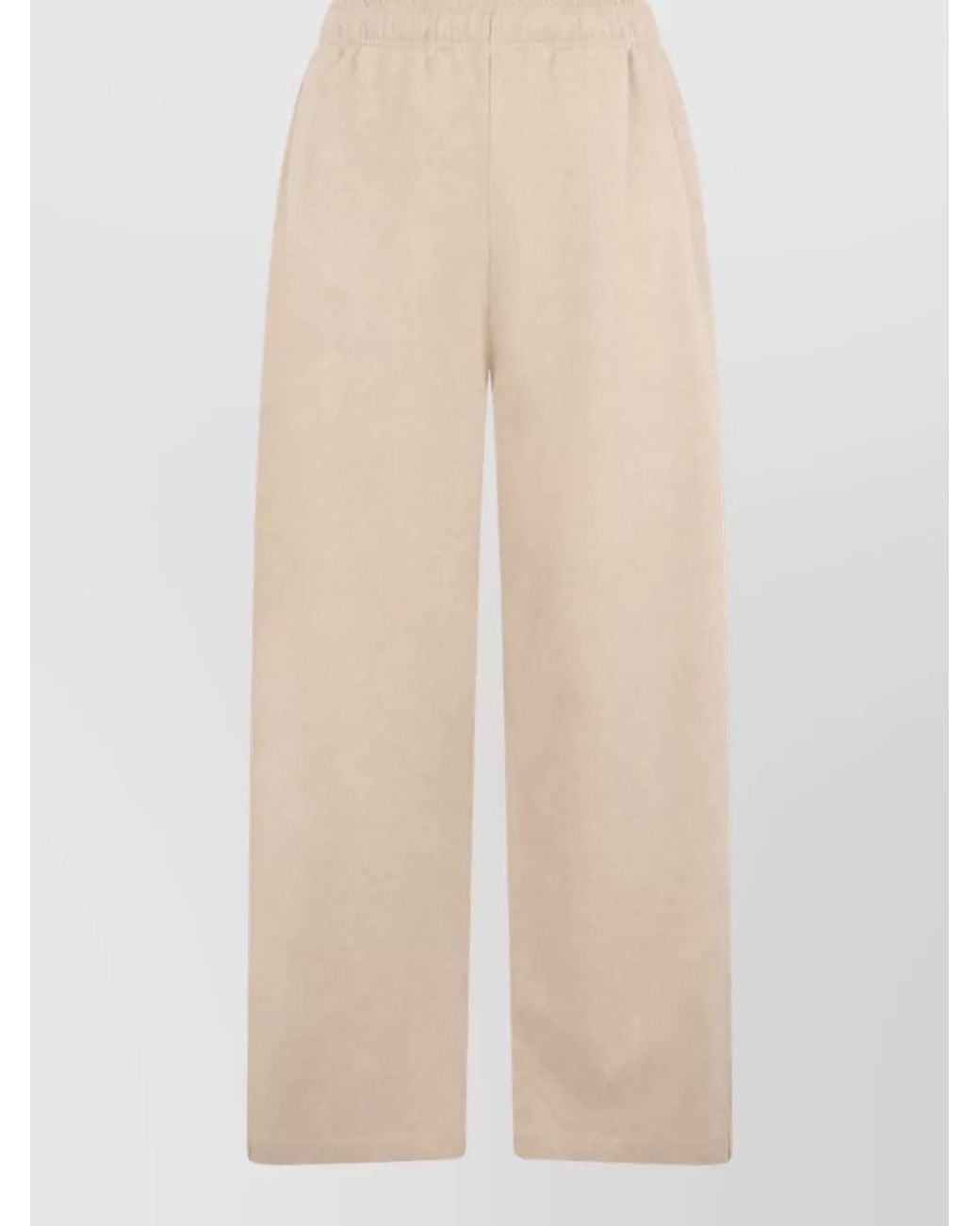 Jacquemus Natural High-Rise Wide-Leg Trousers for men