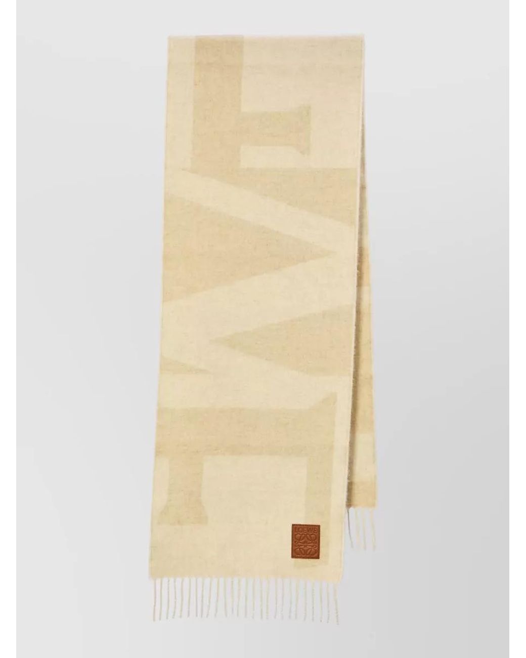 Loewe Natural Cashmere Scarf for men