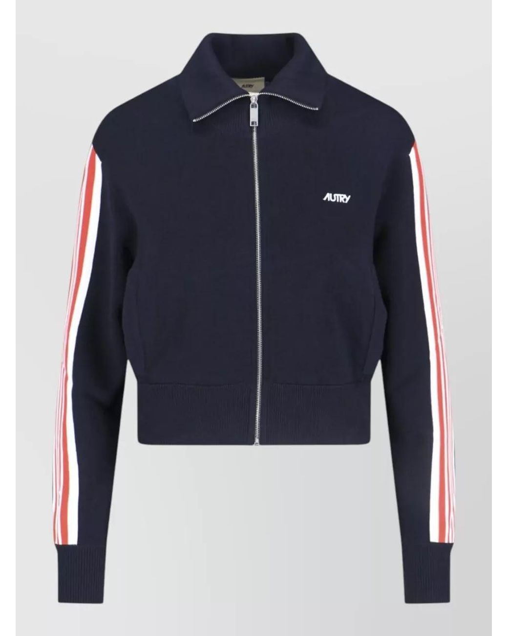 Autry Blue Cropped Jacket