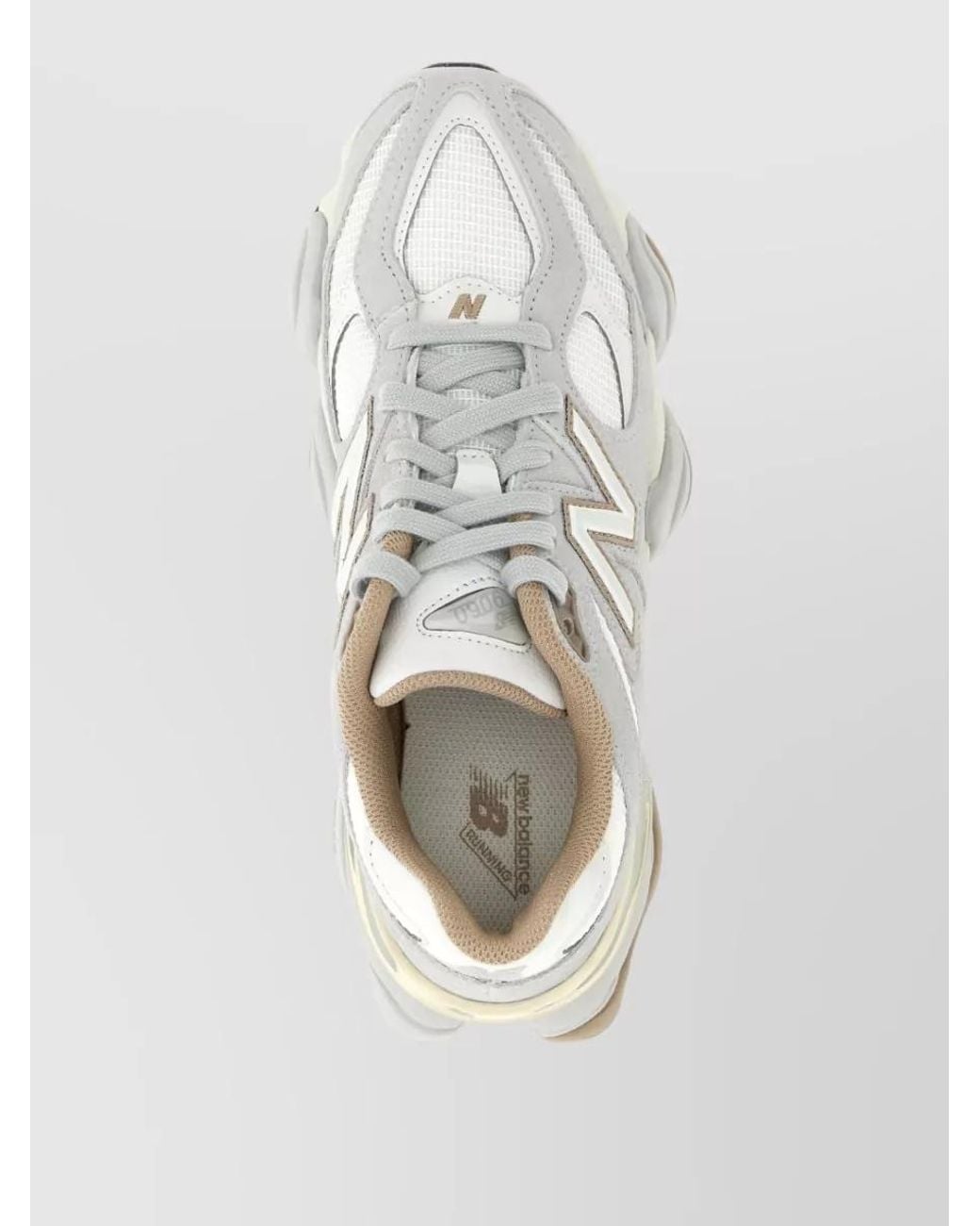 New Balance White Low-Top Sneakers