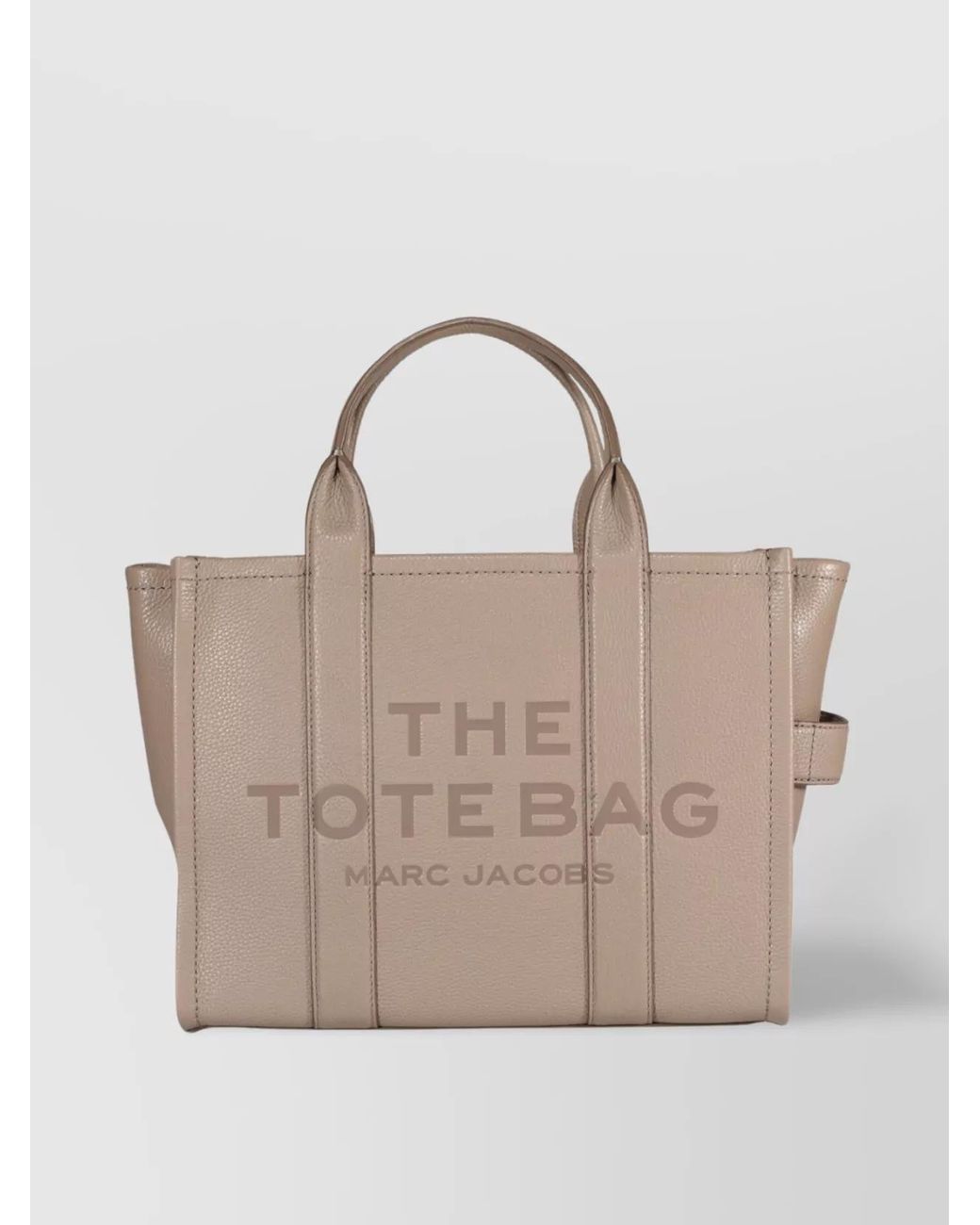 Marc Jacobs Natural Removable Strap Medium Tote Bag Top Handles