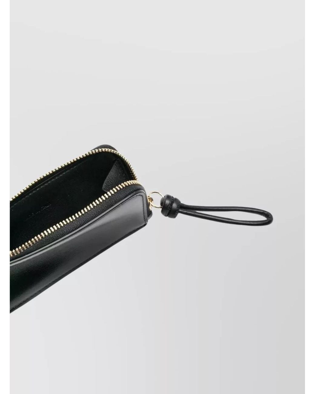 Jil Sander Black Leather Card Holder