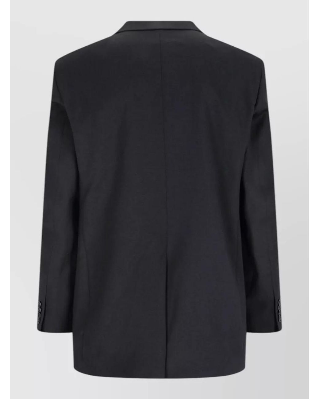 sunflower Black Virgin Wool Blazer for men