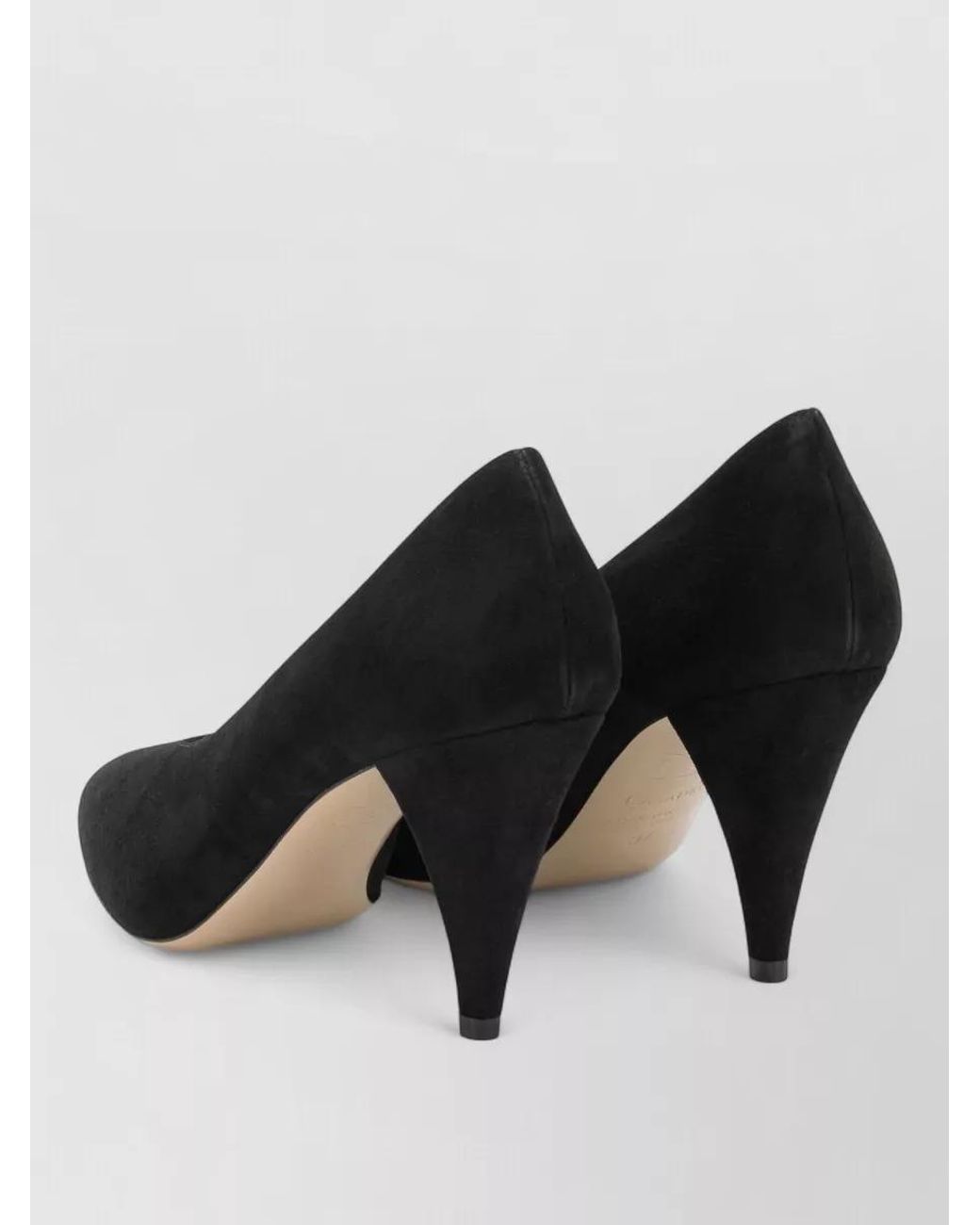 Casadei Black Leather Pumps
