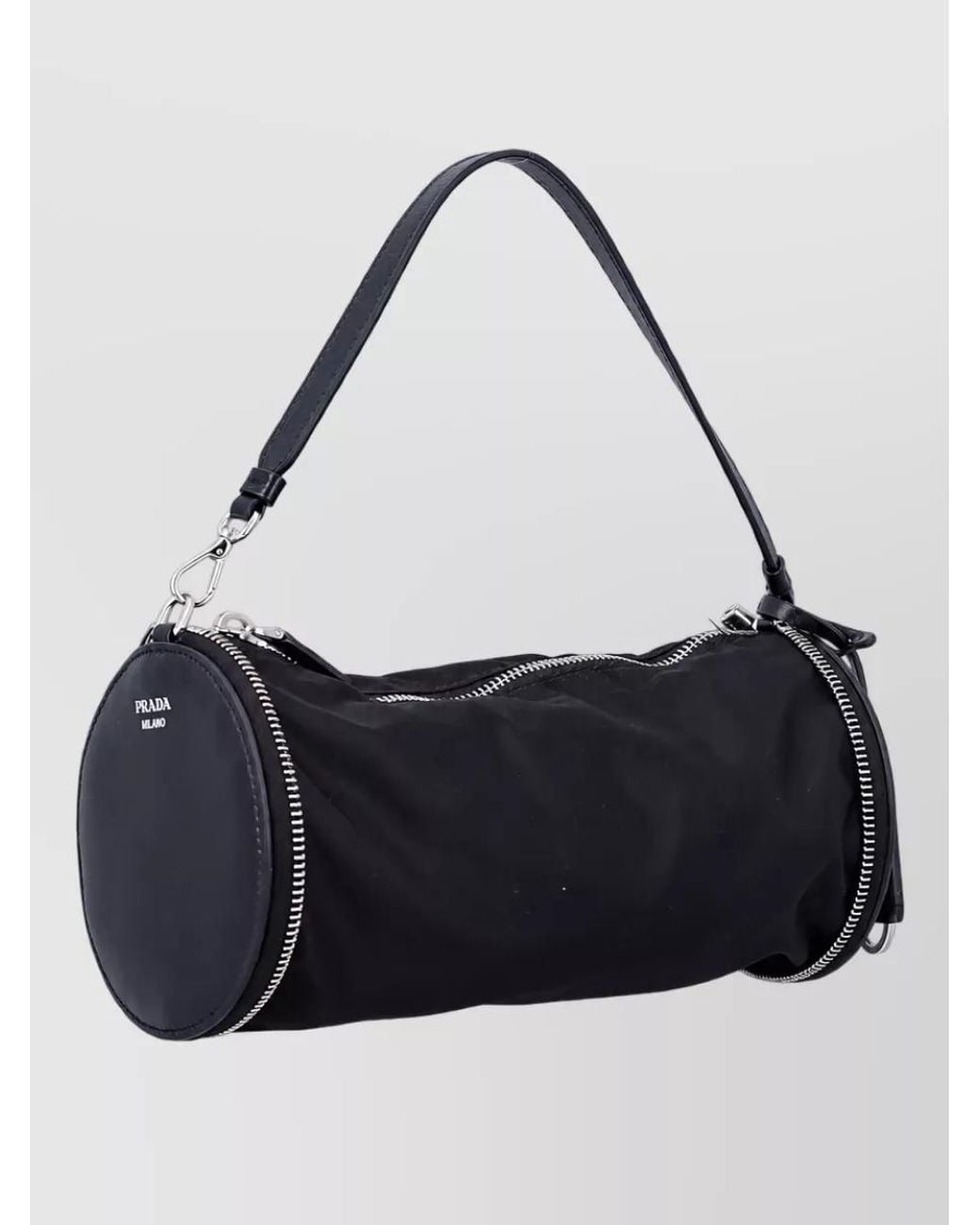 Prada Black Leather Mini Shoulder Bag
