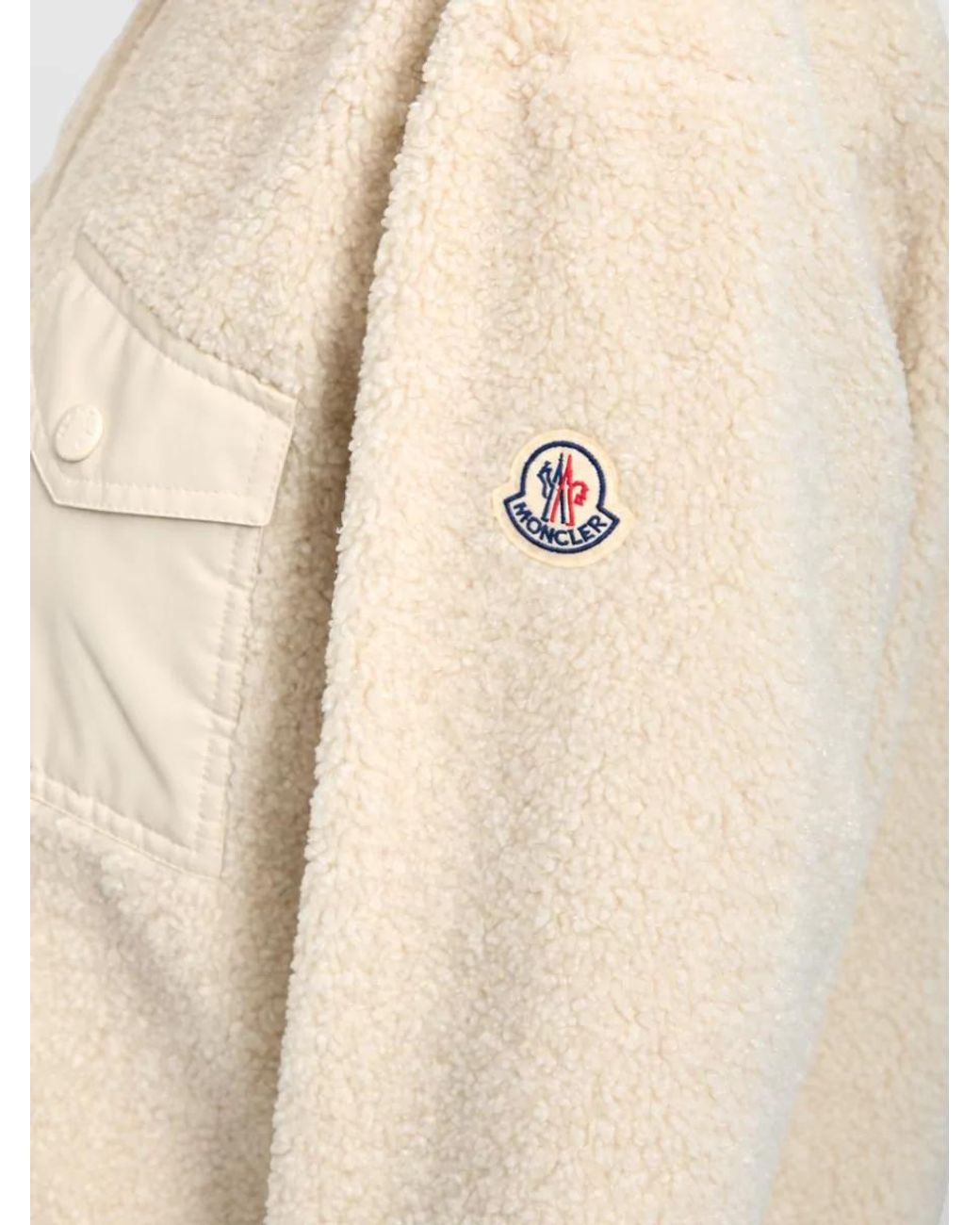 Moncler Blue Teddy Jacket