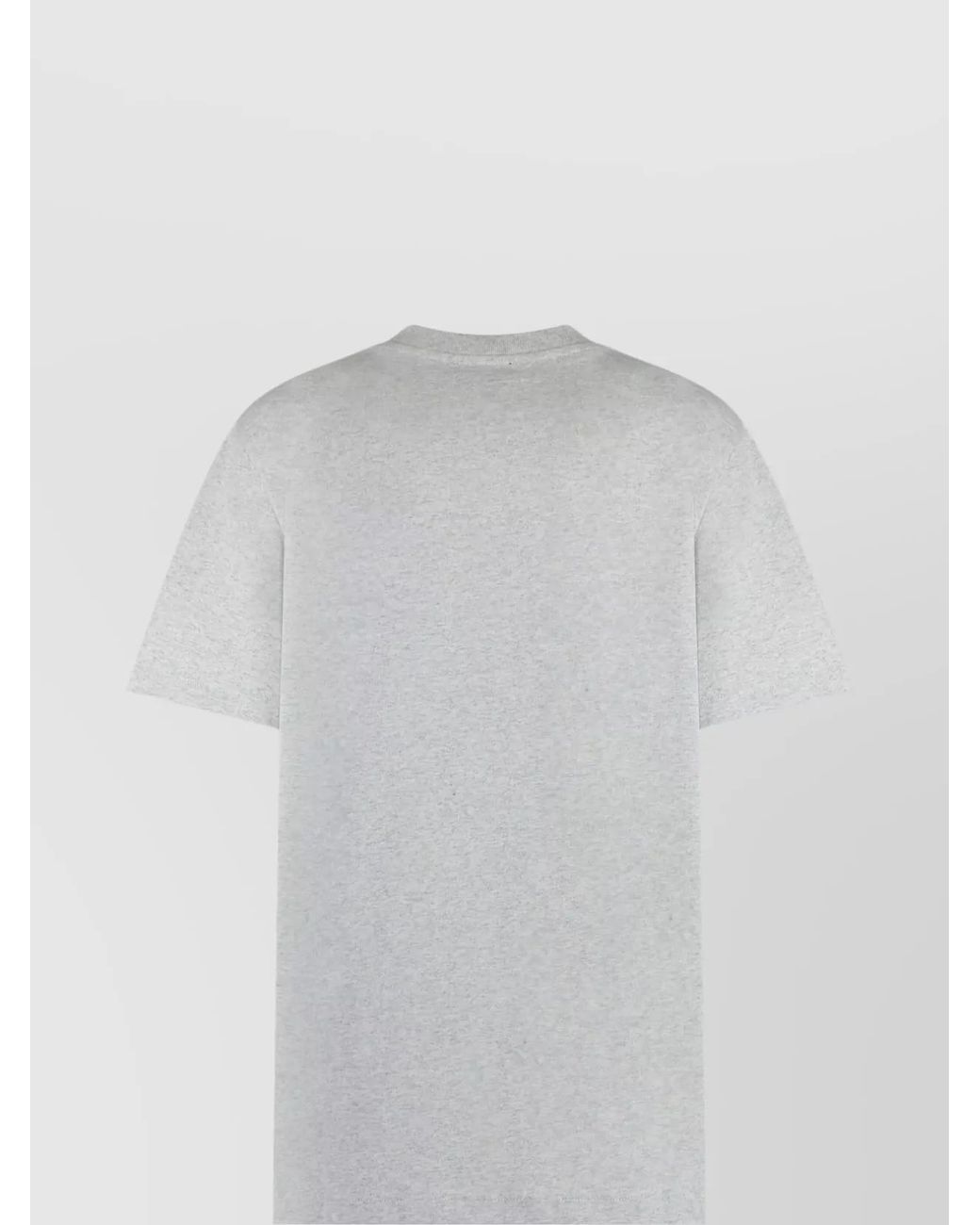 A.P.C. Gray Crew Neck Madame Street T-Shirt