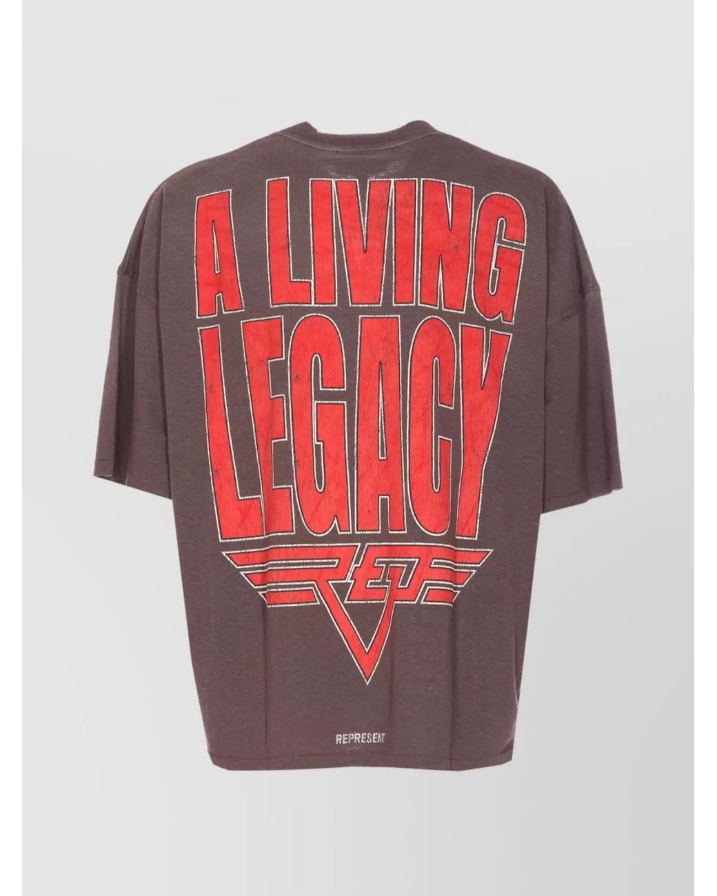 Represent Purple Living Legacy Relaxed-Fit Organic Cotton-Hemp T-Shirt for men