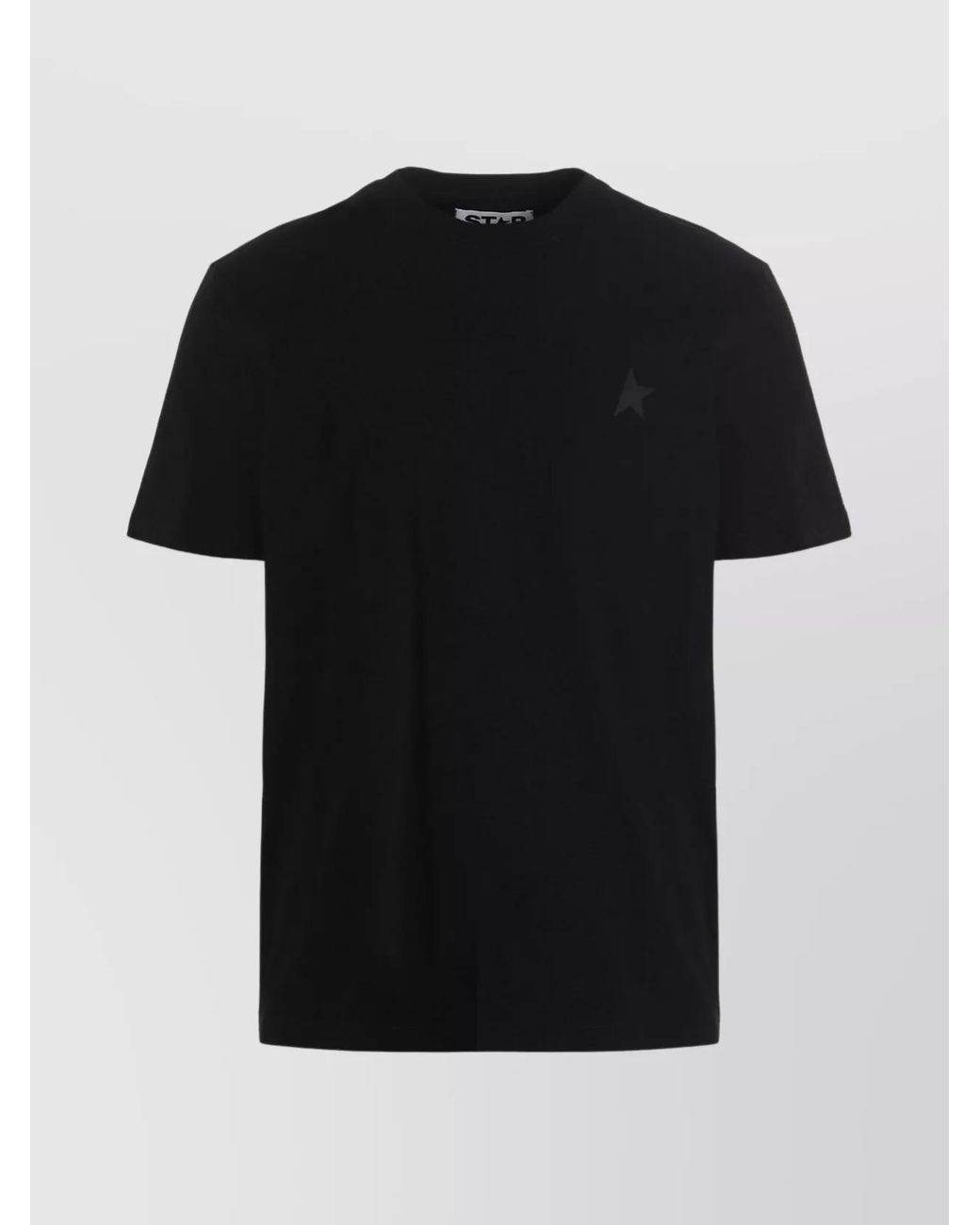 Golden Goose Deluxe Brand Black Logo T-Shirt for men