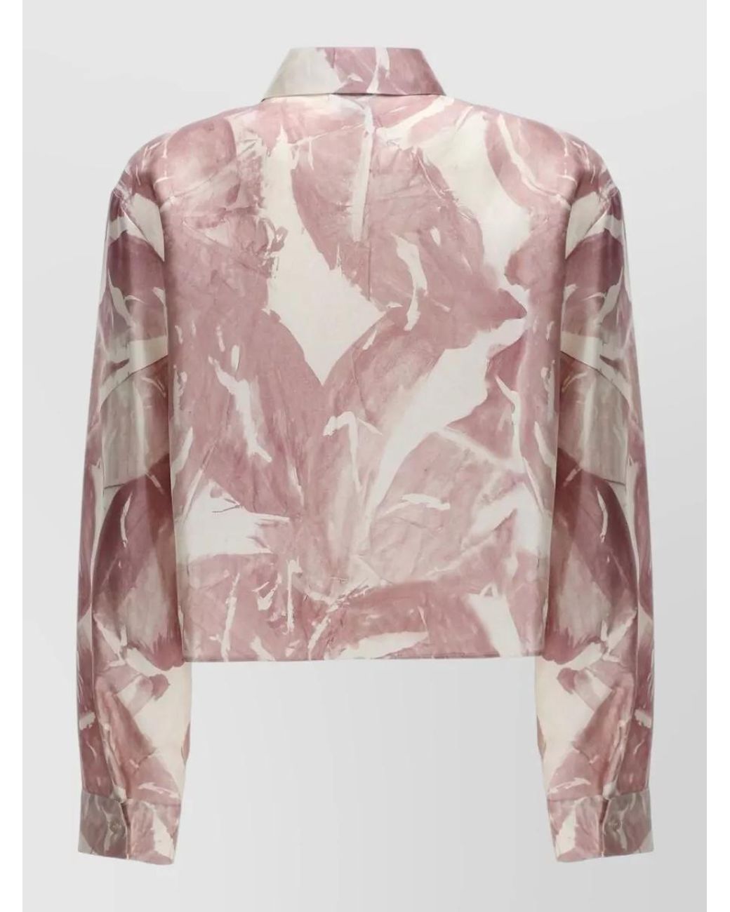 Alysi Pink Silk Shirt