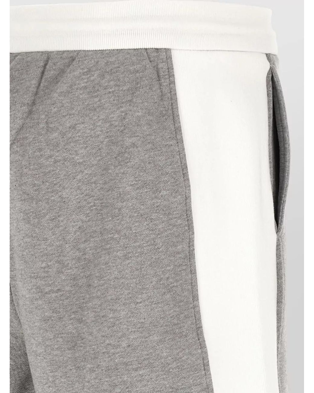 Thom Browne Gray Cotton Bermuda Shorts for men