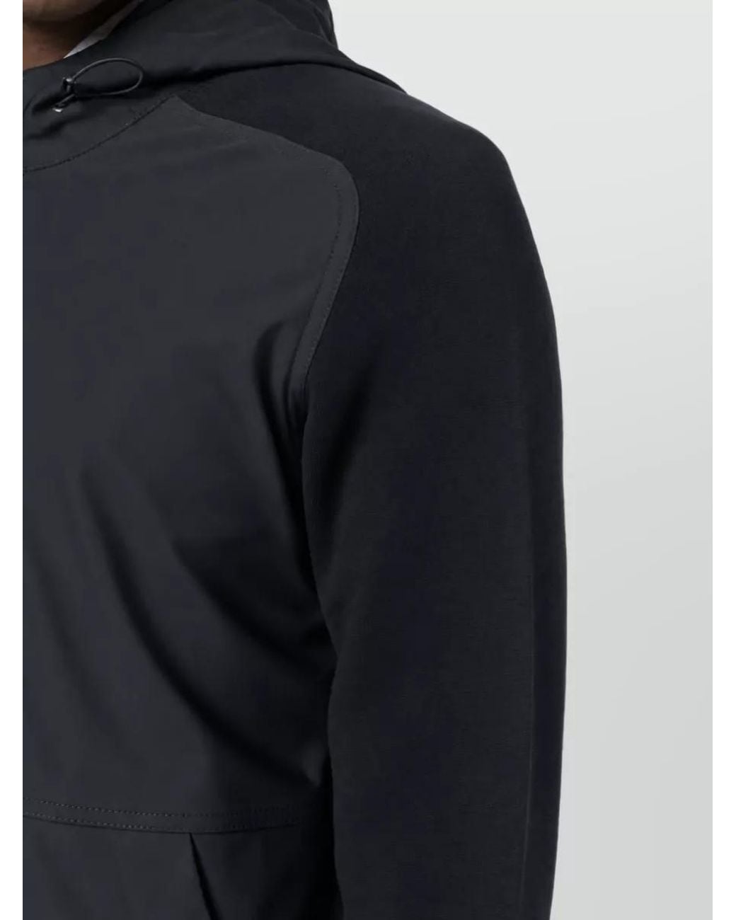 Herno Blue Cotton Padded Coat for men