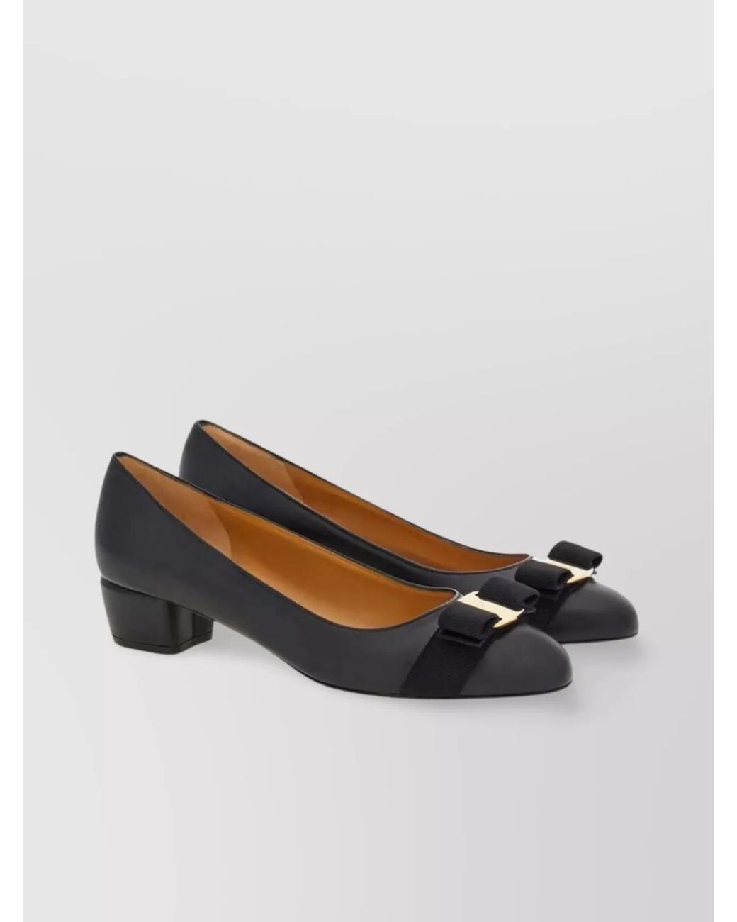 Ferragamo Multicolor Leather Pumps