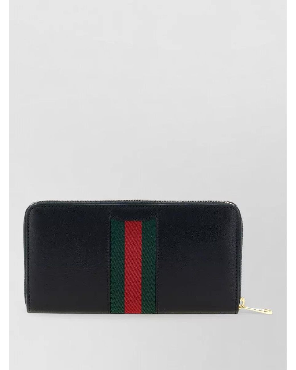 Gucci Black Leather Clutch Bag