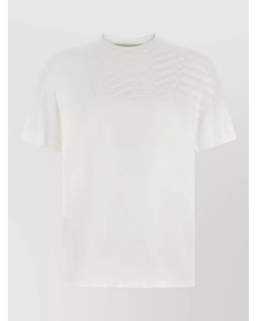 Golden Goose Deluxe Brand White Lyocell Journey Printed Short-Sleeve T-Shirt for men