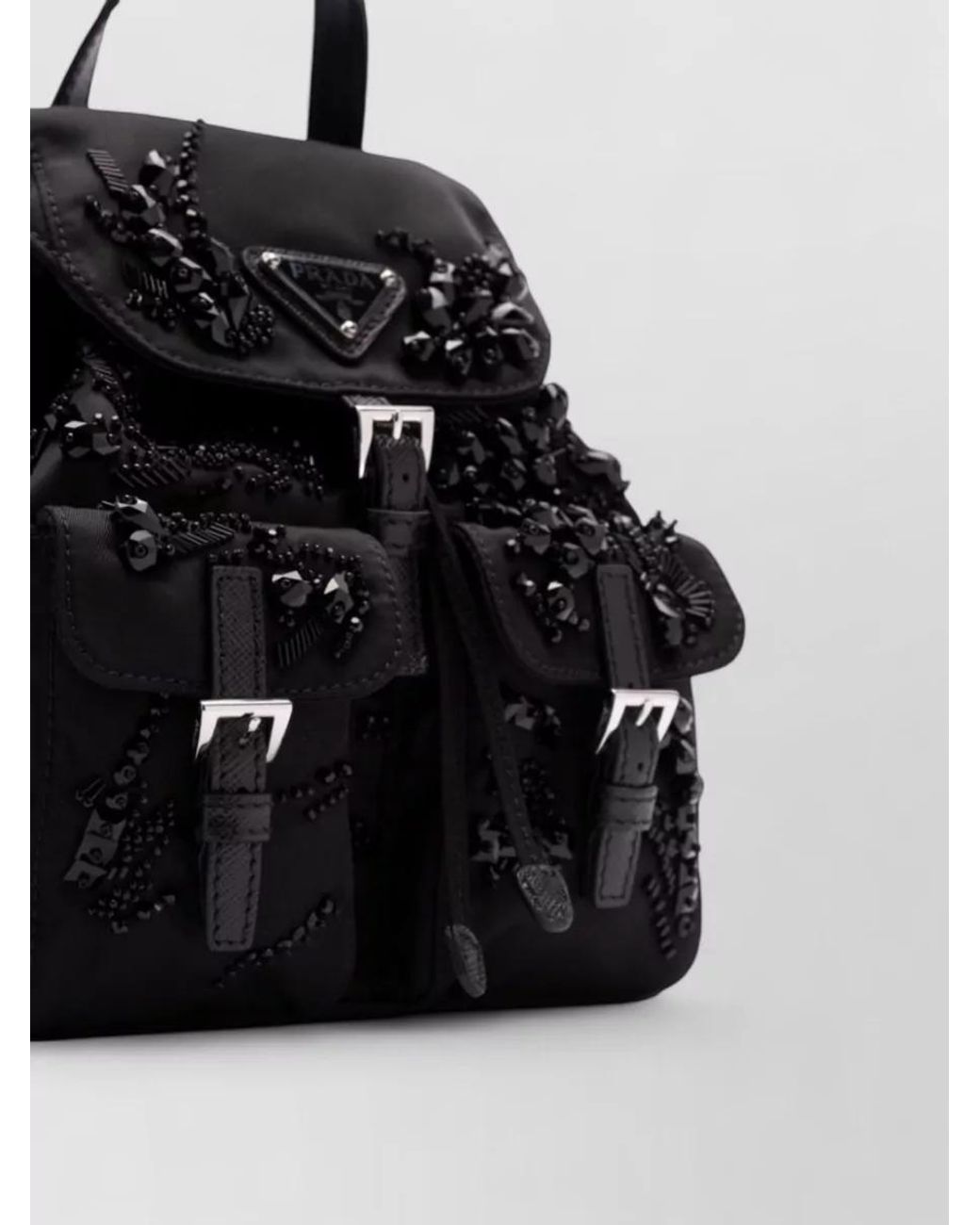 Prada Black Re-Edition Nylon Backpack