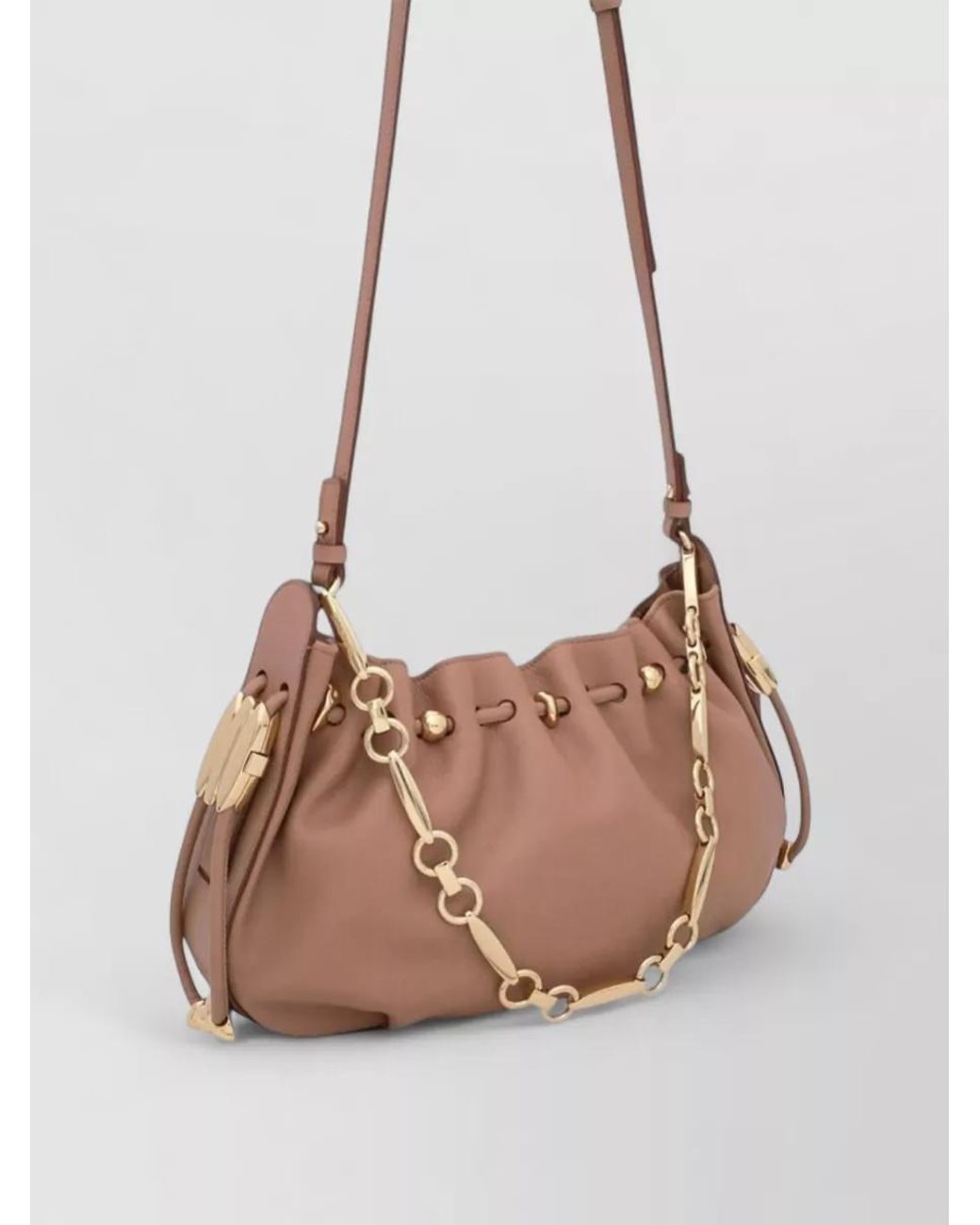 Zimmermann Pink Leather Clutch