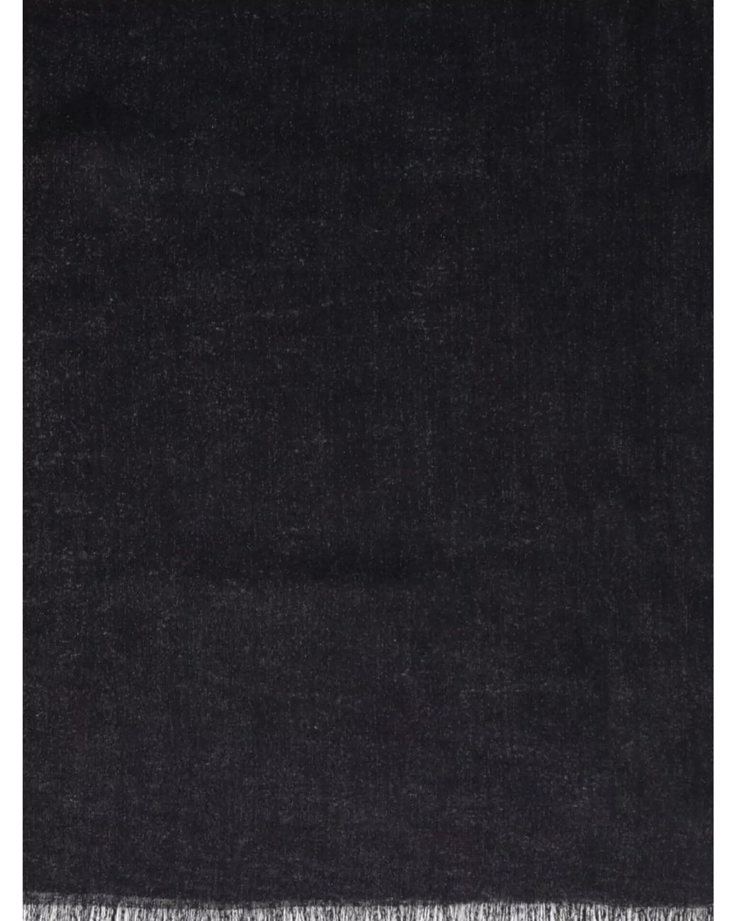 Brunello Cucinelli Black Cashmere Silk Scarf