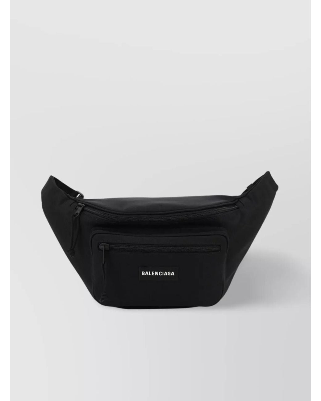 Balenciaga Black Nylon Belt Bag for men
