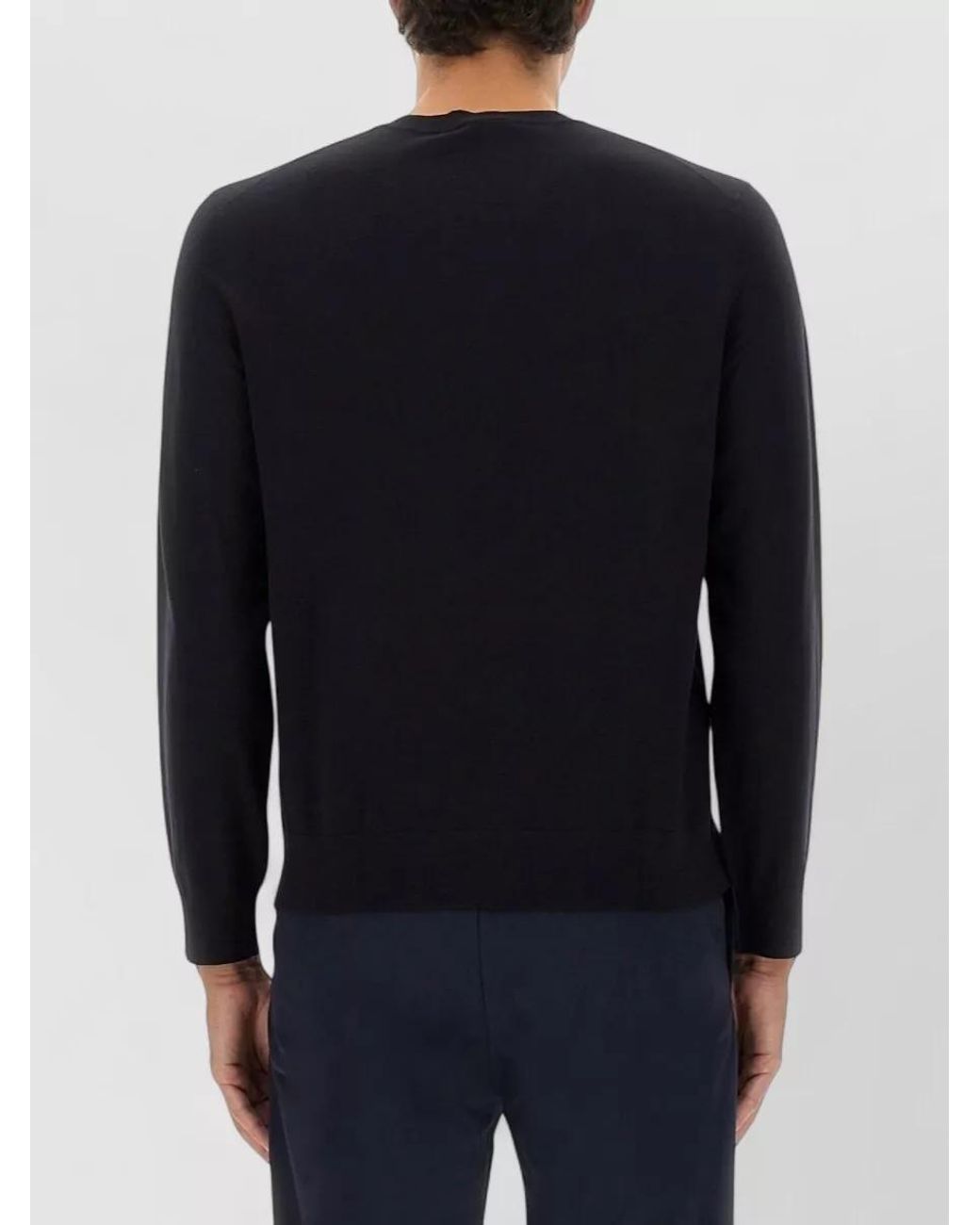 Theory Blue Wool T-Shirt for men