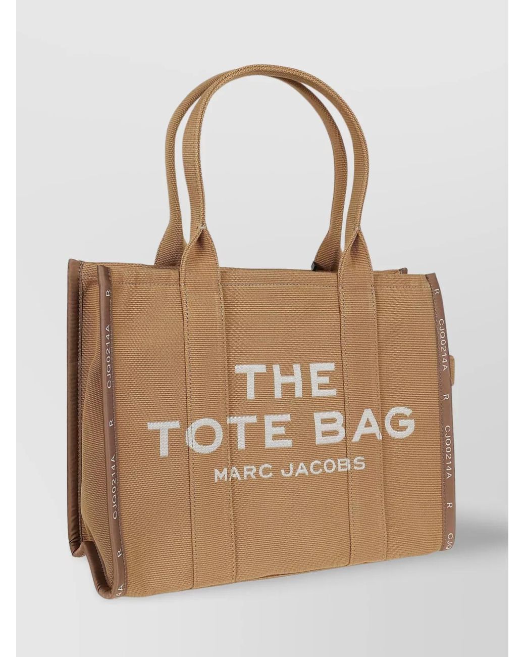 Marc Jacobs Natural The Tote Bag Large Canvas Tote Bag