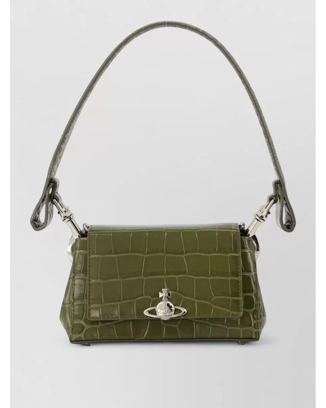 Vivienne Westwood Green Hazel Small Leather Mini Bag