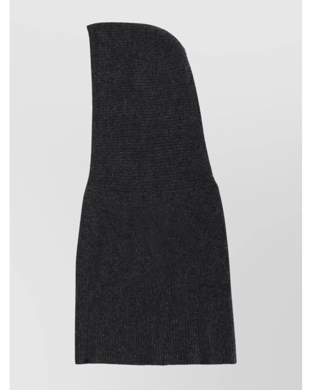 Alysi Blue Wool Knit Balaclava