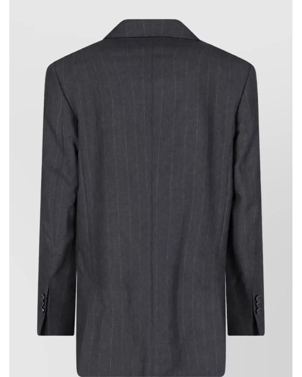 AMI Black Virgin Wool Blazer for men