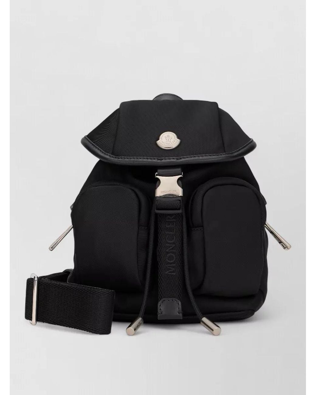 Moncler Black Na Polyamide Backpack