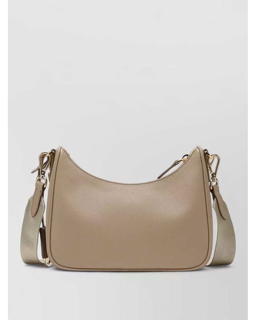 Prada Natural Na Shoulder Bag