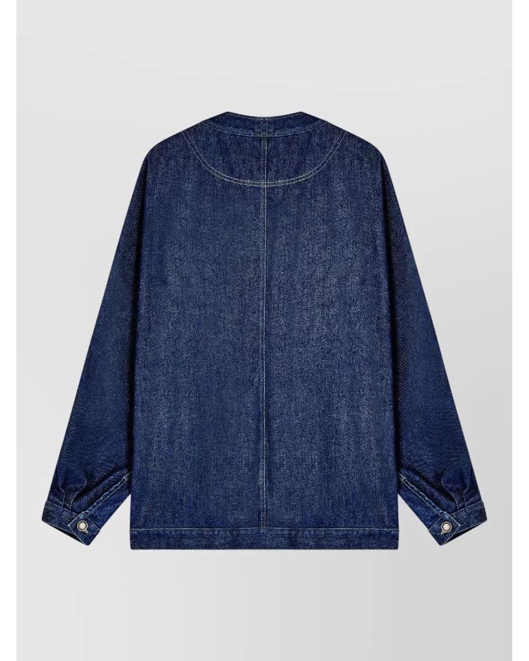 Giorgio Armani Blue Fitted Jacket