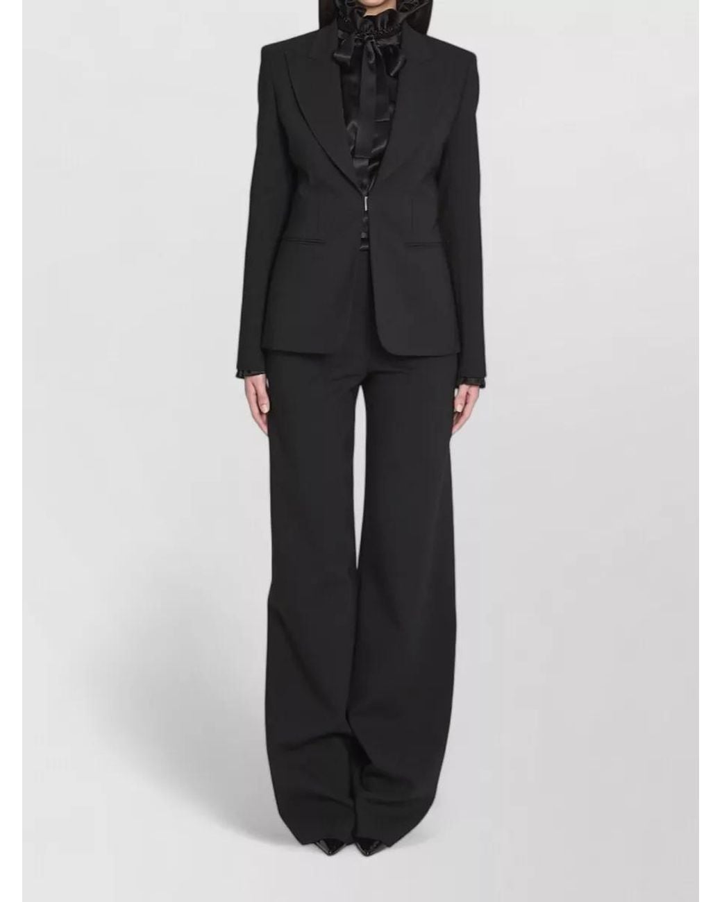 Gucci Black Wool Single-Breasted Blazer